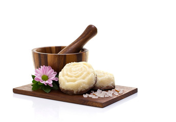 Handmade salt soap.