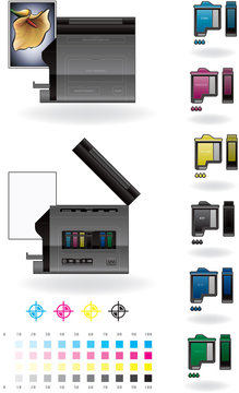 Office InkJet Printer/Photocopier