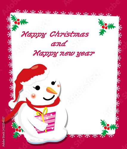 &quot;Christmas and New Year greeting cards&quot; Stock image and royalty-free