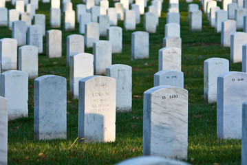 tombstone in Arlington, VA