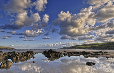 Cúmulos en la costa cantábrica.