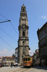Old Electric Tram in Porto portugal © Alan Reed
