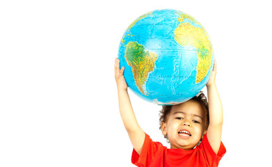 welt in kinderhänden