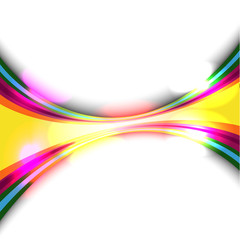 Colorful glow vector design - 1