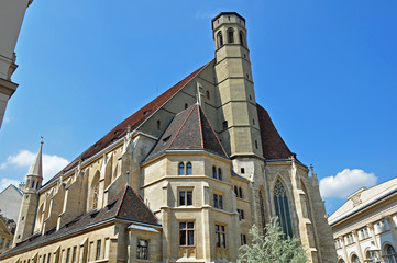 Fototapeta premium minoritenkirche in wien