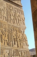 The Temple to Sobek, the crocodile  god, Kom Ombo in Egypt