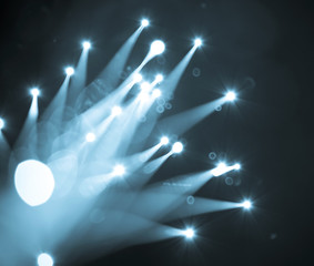 fiber optic abstract background