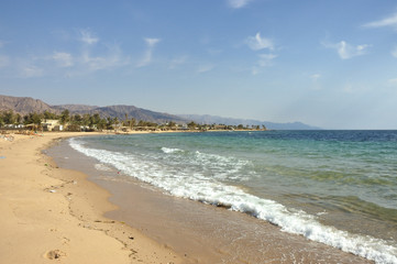 Sinai seashore.