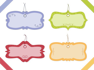 decorative tags