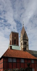 Obraz premium Ribe Stadt in Dänemark