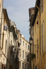 Fototapeta na wymiar Ulice Montpelliers