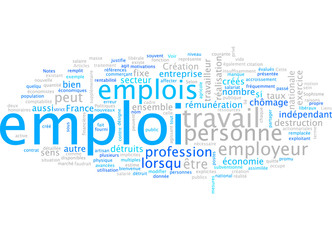 Fototapeta premium emploi