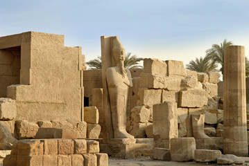 The Temple Complex at Karnak in Egypt