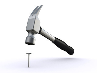 hammer and nail