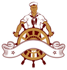 sailor man emblem