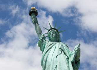 Fototapeta premium Statue of Liberty on Liberty Island in New York City