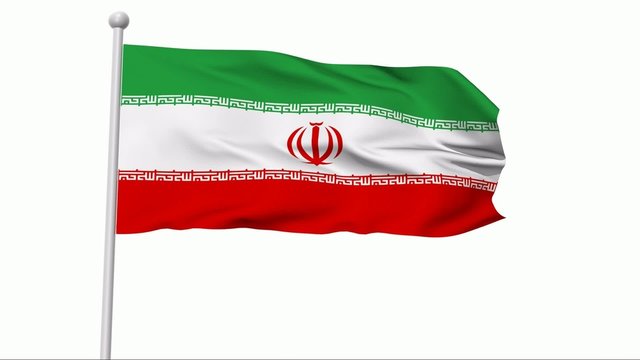 Fahne Iran NTSC