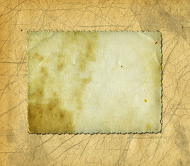Grunge blank photo