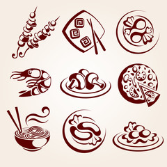 food elements set