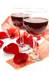 Wine and roses