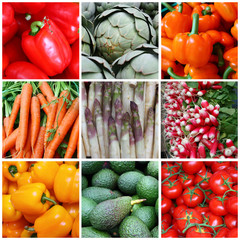 Composition 9 légumes © M. Chanet