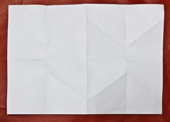 Fototapeta premium Paper fold