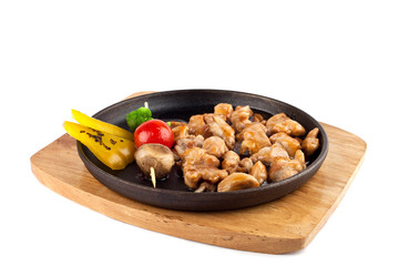 Teriyaki chicken with vegetables