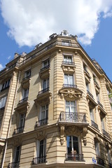 Immeuble du quartier du Luxembourg à Paris