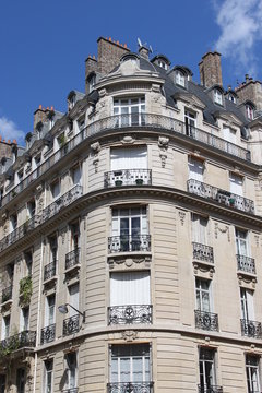 Immeuble du quartier du Panthéon à Paris