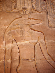 The Temple to Sobek, the crocodile  god, Kom Ombo in Egypt