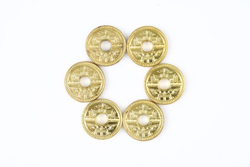 Ancient Thai Money Coins