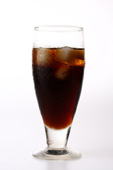 Glass of Cola with Ice