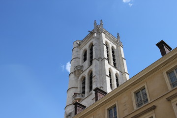 Fototapeta na wymiar Tour Clovis du Lycée Henri-IV à Paris