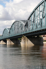 Vistula bridge, Poland
