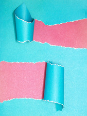 Obraz premium torn paper