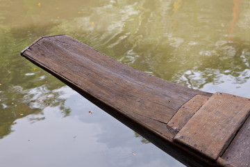 Bow of Thai style boat