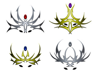 Wicked crown designs © Daevid
