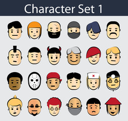 Character Icon Set 1