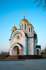 Fototapeta na wymiar Small Christian orthodox church