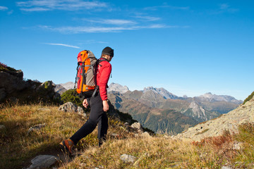 Wandern im Herbst