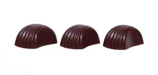Three chocolate candies