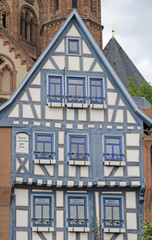 Fototapeta premium Fachwerkhaus in Gelnhausen