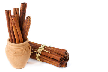 Cinnamon sticks.