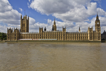 Fototapeta na wymiar Houses of Parliament, London