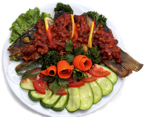 Delicious fish dish