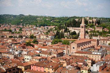 Fototapeta premium verona - piazza delle erbe