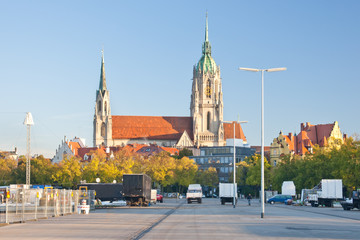 Fototapeta na wymiar Church in Munich