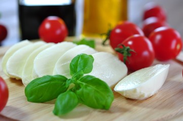 Tomaten, Mozzarella