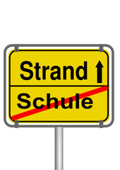 Strandschild