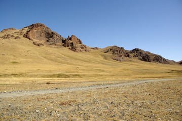 Paysage de Mongolie